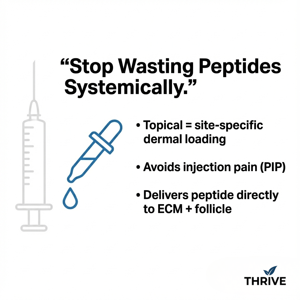 Thrive GHK-Cu Copper Peptide Serum – Skin Barrier Support & Hydration – 29ml