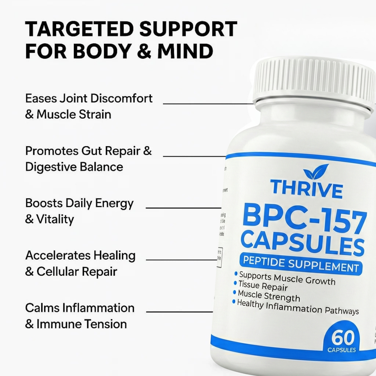 Thrive™ The Viral Body Protection Support (BPC-157) - Trusted By US Doctors