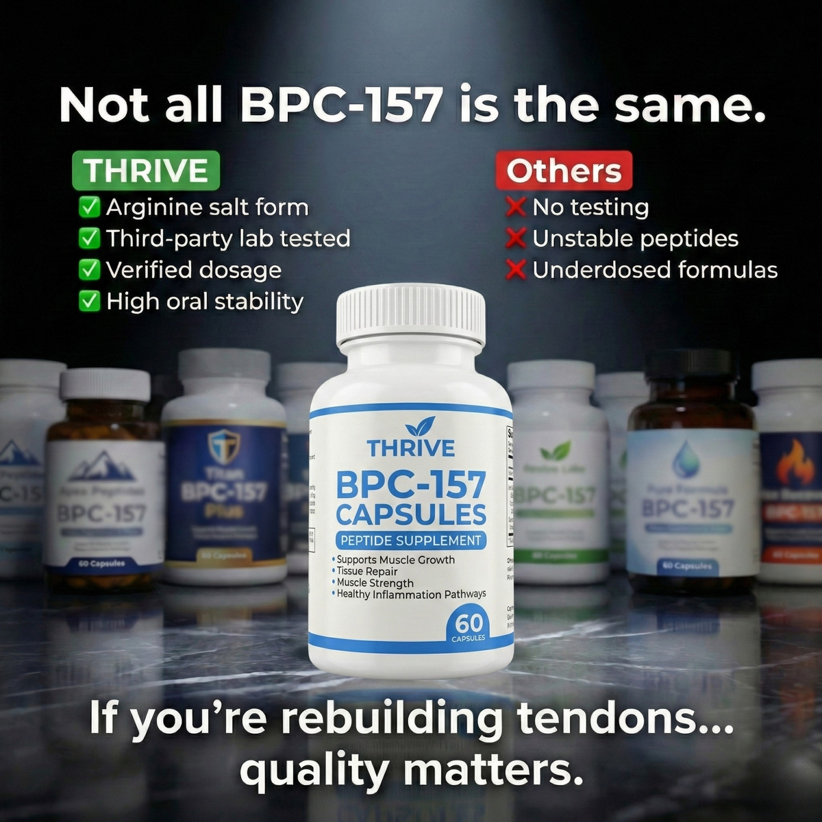 Thrive™ The Viral Body Protection Support (BPC-157) - Trusted By US Doctors
