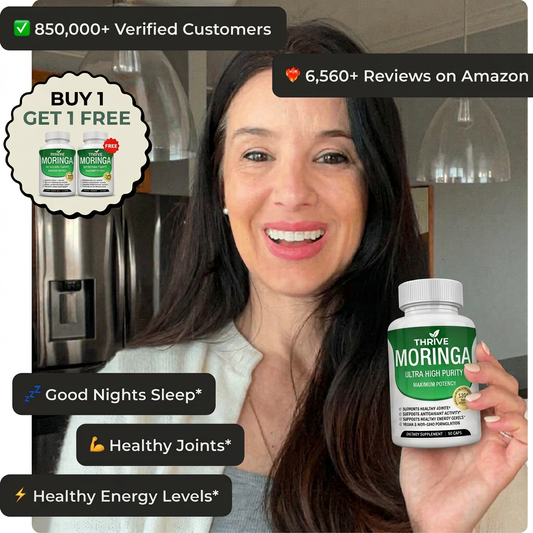 Thrive™ Moringa – Naturally Lowers Cortisol To Help Restore Balance Inside and Out