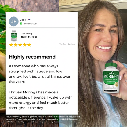 Thrive™ Moringa – Naturally Lowers Cortisol To Help Restore Balance Inside and Out