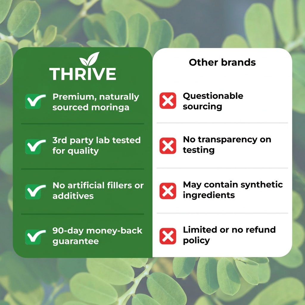 Thrive™ Moringa – Naturally Lowers Cortisol To Help Restore Balance Inside and Out